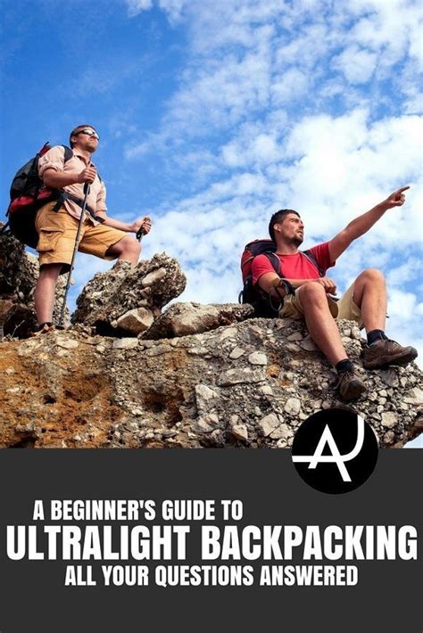 Ultralight Backpacking Hiking Tips For Beginners Backpacking Tips