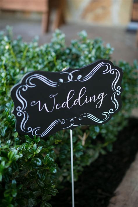 Modern Rustic Wedding Chalkboard Signs Wedding Venue Direction