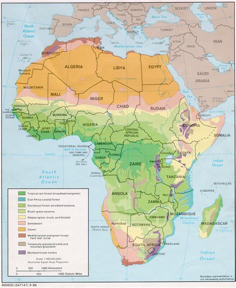 Free political, physical and outline maps of africa and individual country maps. 34 Vegetation Map Of Africa - Maps Database Source