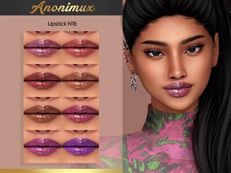 The Sims Resource Lipstick N16