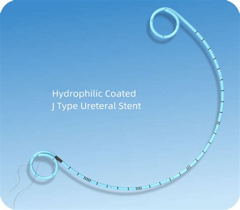 Hydrophilic Coated Double J Ureteral Stent With Radiopaque Marker