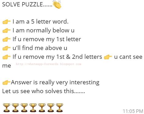 Car 1234 have two wheels: I am a 5 letter word | Whatsapp Puzzles world, Quiz, Games ...