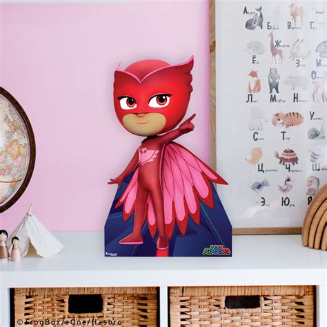 Pj Masks Owlette Life Size Foam Core Cutout Officially Licensed Has