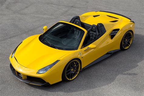It even works with the factory ferrari lift system. Official: Novitec Rosso Ferrari 488 Spider