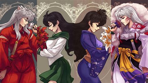 Download Kagome Higurashi Sesshōmaru Inuyasha Rin Inuyasha Inuyasha