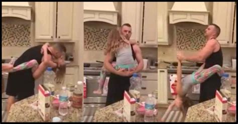 Mom Catches Dad And Daughter Doing Something Adorable In The Kitchen