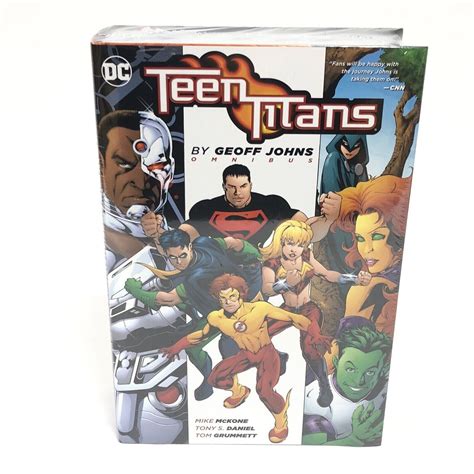 Teen Titans By Geoff Johns Omnibus 2022 Edition New Dc Comics Hc Sealed