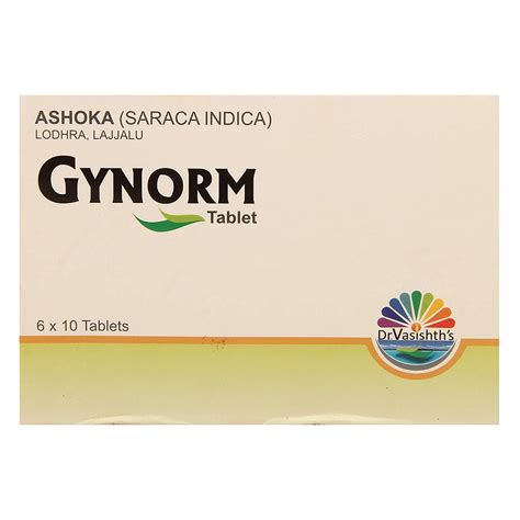 Buy Dr Vasishths Gynorm Tablet 60 Tablets With Free Pachak Methi