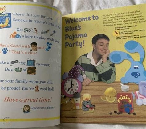 Nick Jr Magazine First Issue 1999 Blues Clues Noodle Rare 3936782413