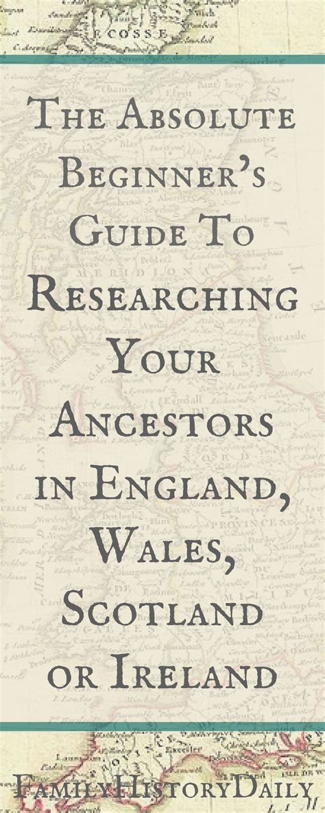 Does Your Ancestry Lead You Back To England Ireland Scotland Or Wales