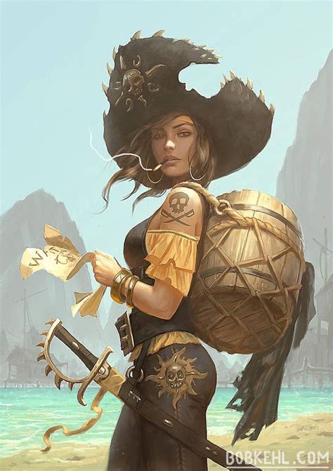 Pirate Art Swashbuckler Bandit Rogue Dand Dnd Pathfinder Female