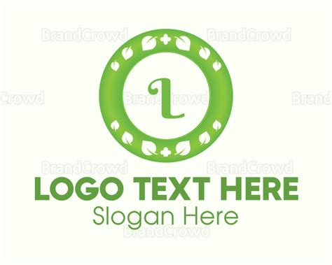 Green Organic Lettermark Logo Brandcrowd Logo Maker