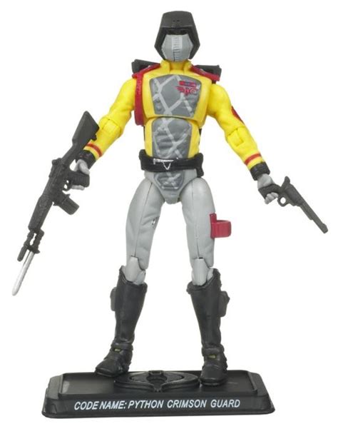 Gi Joe 25th Anniv Figure Python Crimson Guard