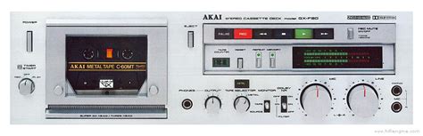 Akai Gx F Stereo Cassette Deck Manual Hifi Engine