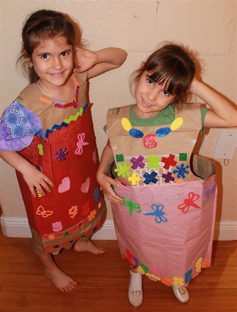 Mom To 2 Posh Lil Divas Creative Challenge Paper Bag Princesses