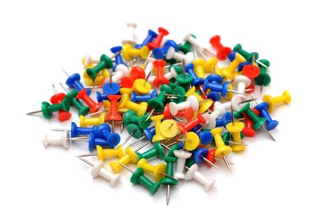 Colorful Pins Stock Photo Image Of Pile Colorful Blue 30781702