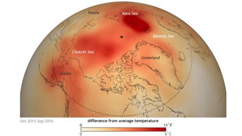 Climate Change Data Shows 2016 Likely To Be Warmest Year Yet Bbc News