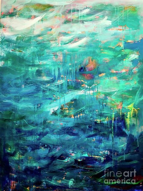 Abstract Painting Oceans