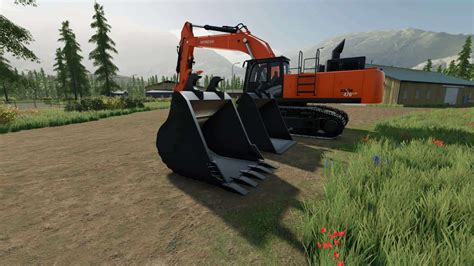 Fs Hitachi Lc V Fs Forklifts Excavators Mod Download