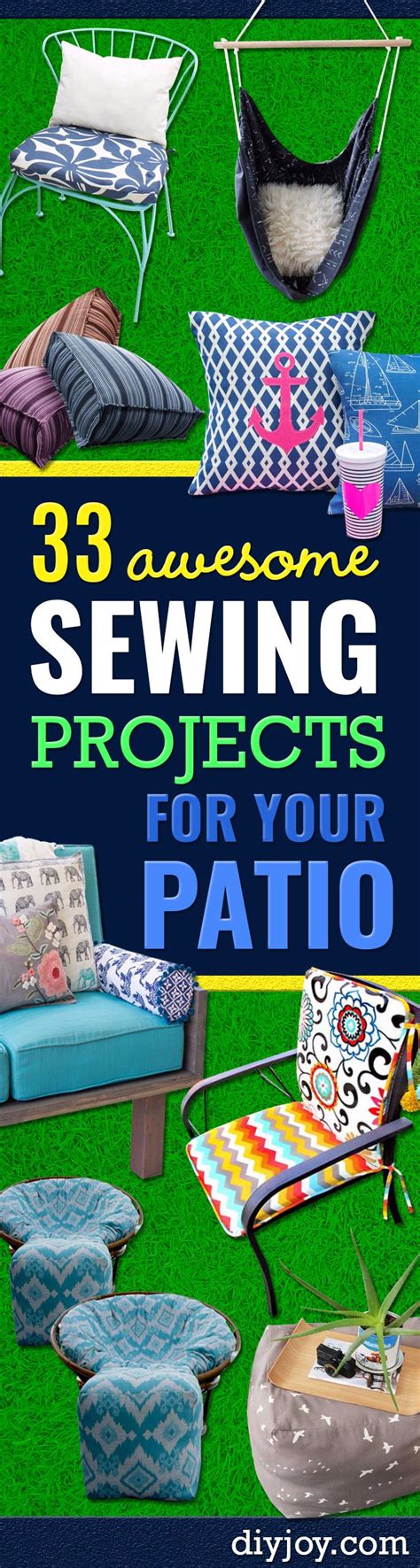 Sewing Projects For The Patio Step By Step Instructions And Free