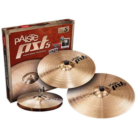 Paiste Pst 5 Universal 14hh16c20r Cymbal Set