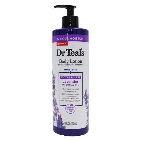 Dr Teals Body Lotion Soothing Lavender 18 Oz