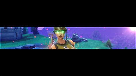 Blank Template Fortnite Youtube Banner The Power Of A