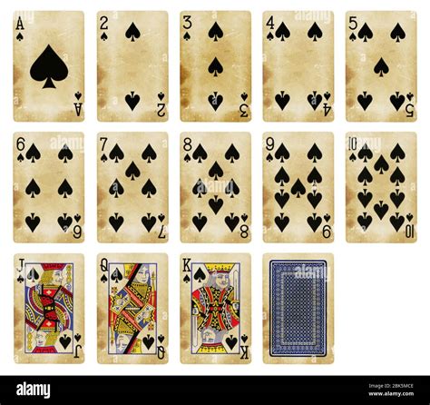 Modern Playing Cards Vector Hi Res Stock Photography And Images Alamy