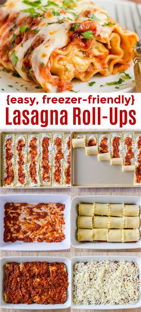 Easy Lasagna Rolls Artofit