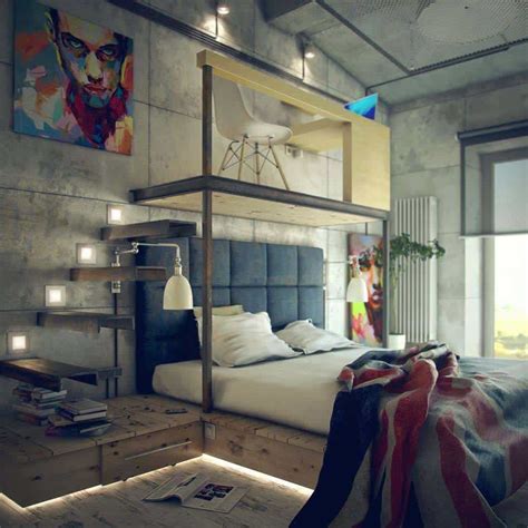 Room ideas 2020 #cute #room #ideas #for #teenagers #with #led #lights. 35 Edgy industrial style bedrooms creating a statement