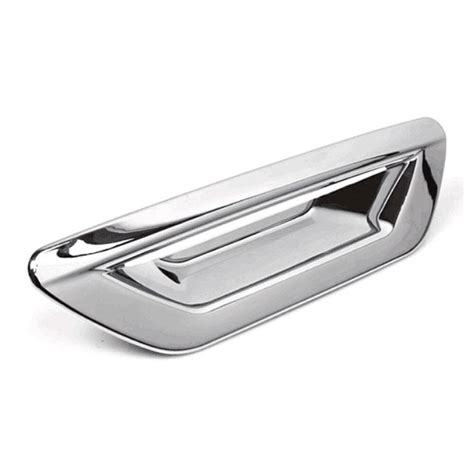 Chrome Rear Tailgate Trunk Door Handle Bowl Catch Cover Trim For Edge
