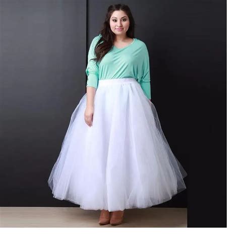 Buy Puffy White Tutu Skirt With Lining Elastic Waist A
