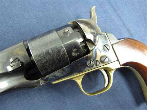 Flli Pietta Cap And Ball Revolver Engraved 44 Cal For Sale At