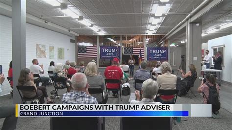 Lauren Boebert Campaigns With Senior Trump Campaign Adviser In Grand