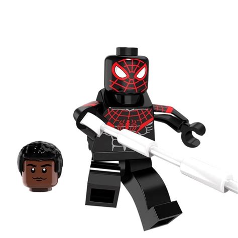 01bigbricks Custom Miles Morales Minifigure Fit Lego