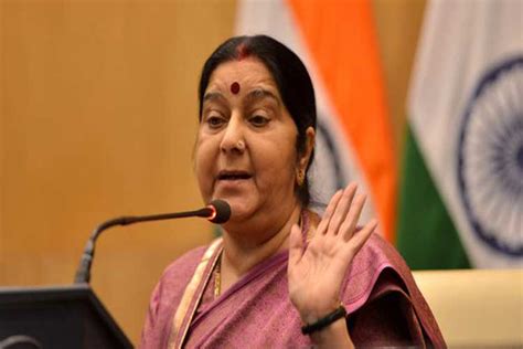 External Affairs Minister Sushma Swaraj Begins Two Day Visit To