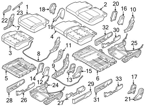 Ford Explorer Folding Seat Latch Release Handle 60 40 DE9Z74617D34AD