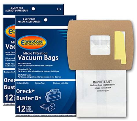 Buy Envirocare Replacement Micro Filtration Vacuum Cleaner Dust Bags