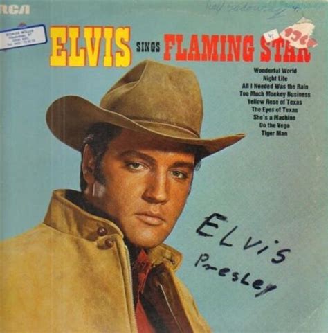 Elvis Presley Elvis Sings Flaming Star Rca International Vinyl Lp Ebay