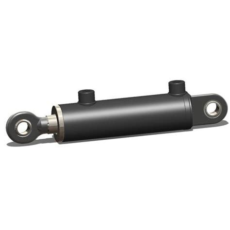 Techhydro Mild Steel Double Acting Hydraulic Cylinder For Industrial