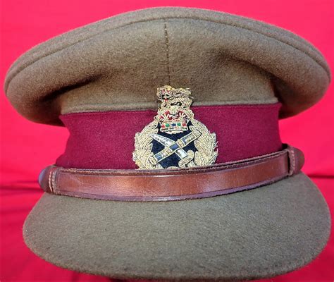 Ww2 British Army General Officers Uniform Peaked Cap Hat Jb Military