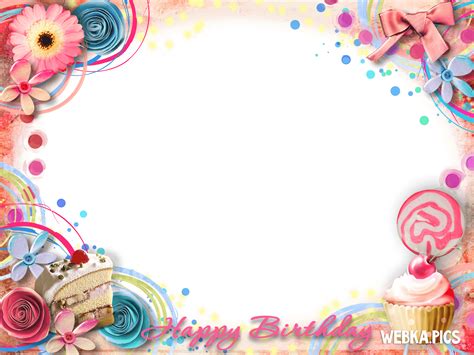 Download Birthday Frame Png Online Frames For Birthday Full Size PNG Image PNGkit