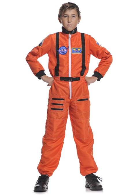 Max 82 Off Nasa Commander Astronaut Jumpsuit Kids Size 4t Years Orange
