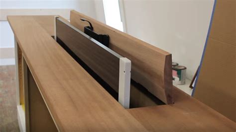 How To Build A Hidden Tv Lift Cabinet Make A Pop Up Tv Cabinet
