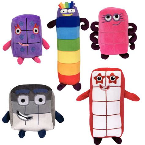 Buy Numberblocks Plush Toys 6 10 Numberblocks Plushpreschool Plush