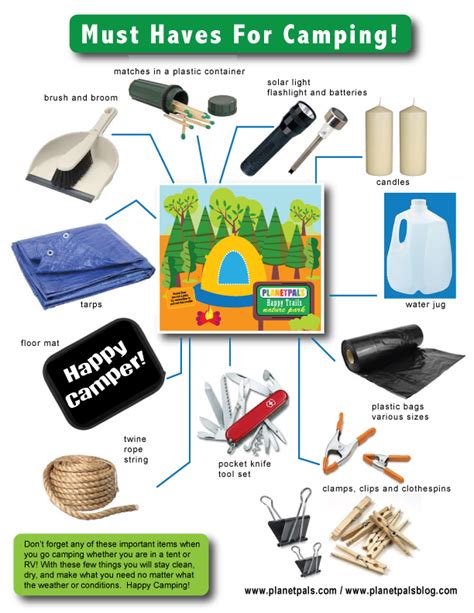 Happy Campers Guide To Being Prepared Camping Must Haves Happy
