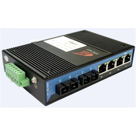 Industrial Ethernet Switch Sm Dual Fiber Sc Fh Net Unmanaged 2fx4 10