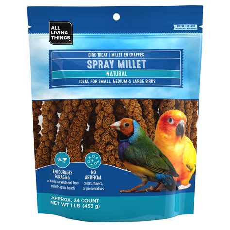 All Living Things® Spray Millet Bird Treat Bird Treats Petsmart