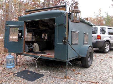 Homemade Diy Camper Trailer Made From Recycled Stuff