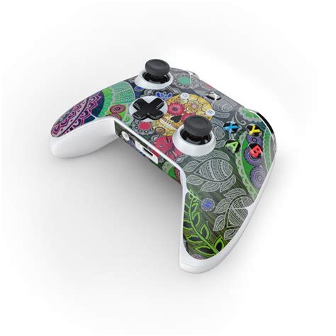 Microsoft Xbox One Controller Skin Sugar Skull Paisley By Fusion Idol